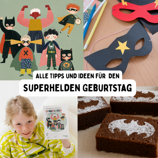 Superhelden Geburtstag: Die ultimative Mission für kleine Held*innen + 2 Gratis-Downloads!